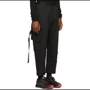 Juun.J - Black Canvas Cargo Pants